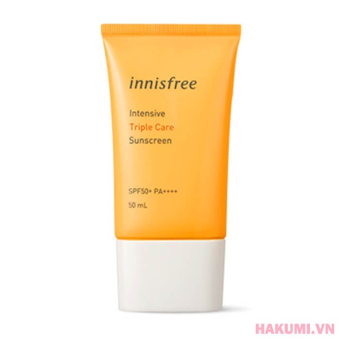Kem chống nắng Innisfree Intensive Triple Care Sunscreen SPF 50+ PA +++ 2